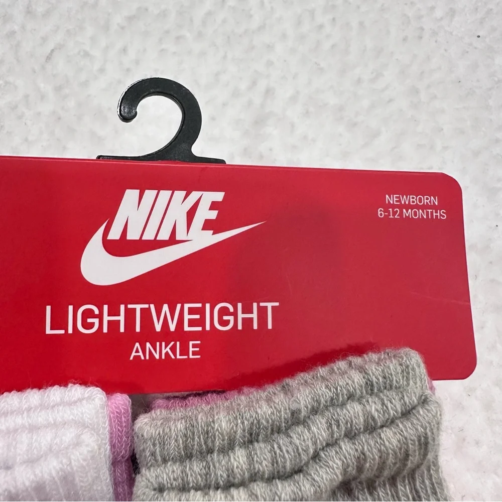 Nike Kids' Smiley Face Ankle Socks